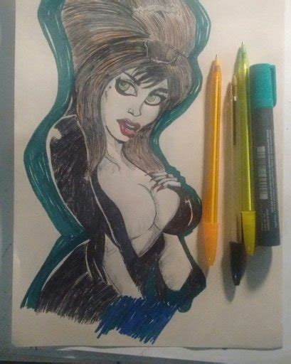 Fan Art Elvira Mistress Of The Dark DibujArte Amino