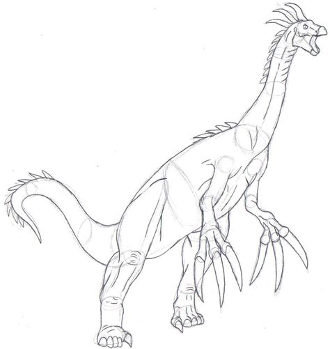 Therizinosaurus Coloring Pages Coloring Pages