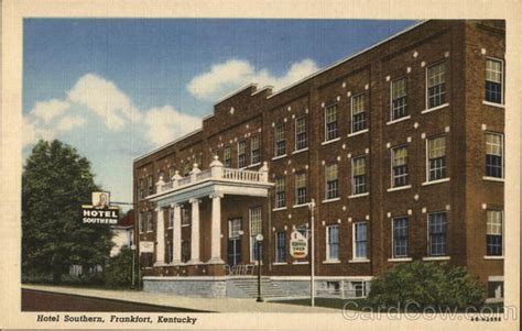 Hotel Southern Frankfort, KY Postcard