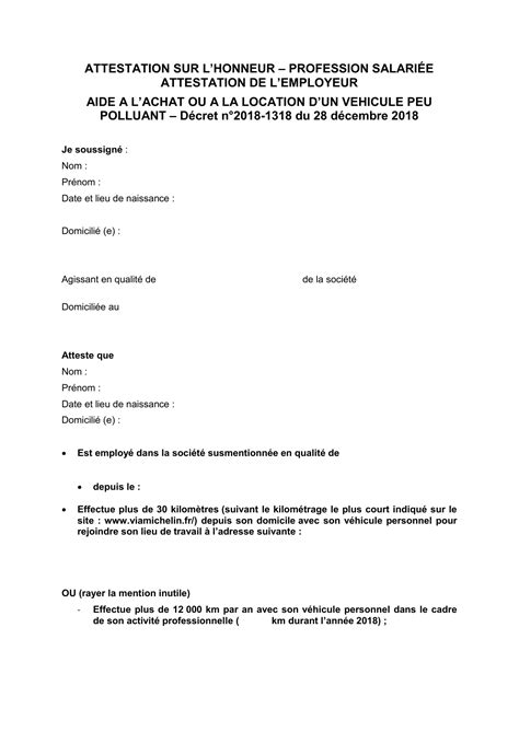 Attestation De Salaire Vierge Document Pdf Hot Sex Picture