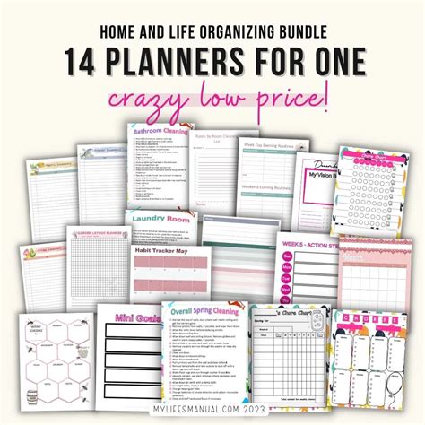 Free Master To Do List Printable Planner Mylifesmanual