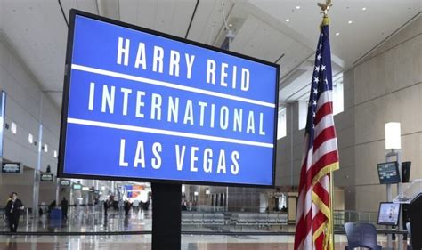 Harry Reid Airport Passengers Facing Flight Delays Due To Winds