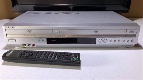 Sony SLV D271P VCR DVD Combo YouTube