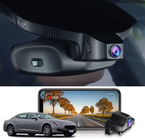 Amazon Fitcamx 4K Front And Rear Dash Cam Suitable For Maserati