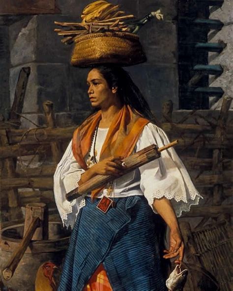 Mujer Filipina Lorenzo De La Rocha Icaza 1895 Filipino Art