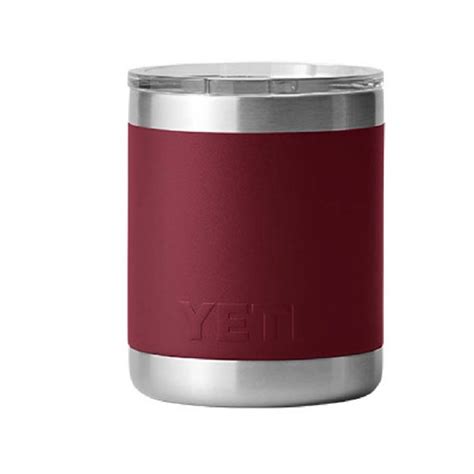 Vaso YETI Rambler 10 Oz Lowball Con MAGSLIDER LID Red CHALI