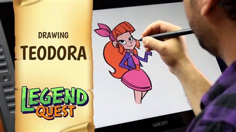 Let S Draw Teodora Legend Quest Now Streaming On Netflix Youtube