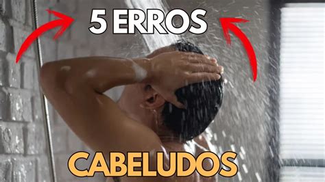 5 ERROS QUE VOCÊ COMETE AO LAVAR O CABELO YouTube