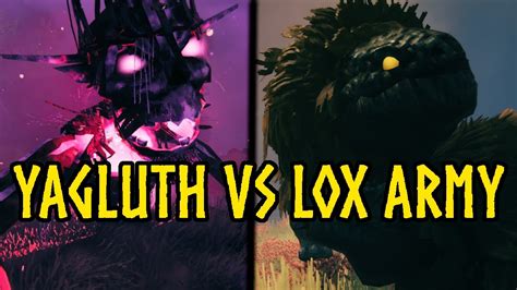 Yagluth Vs Lox Army Mistlands Valheim Update Youtube