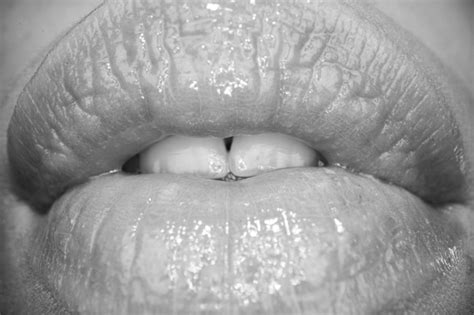 Premium Photo Sexy Female Lips Close Up Macro Sexy Sensual Womens Open Mouth Sensual Forms Of