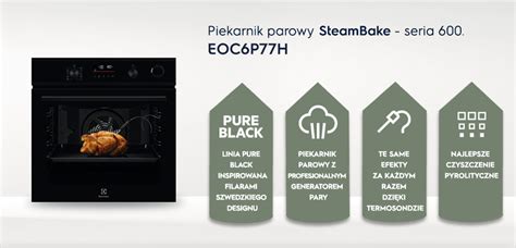 Piekarnik Electrolux Steamcrisp Pyroliza Eoc P H Opinie I Ceny