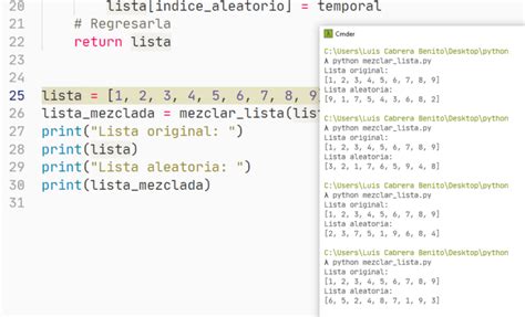 Python Mezclar Lista Orden Aleatorio En Elementos Parzibyte S Blog