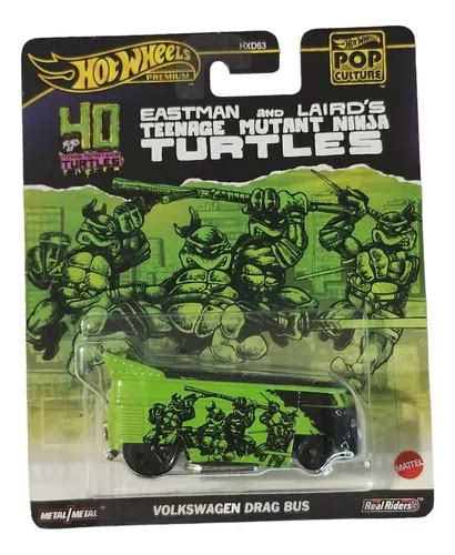 Miniatura Carrinho Hot Wheels Pop Culture Tartarugas Ninja Parcelamento Sem Juros