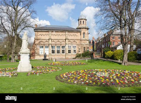 beacon park    library building  lichfield stock photo alamy