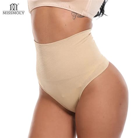 Mulheres Sexy Cintura Alta Tanga Shaper Miss Moly Barriga Redutor