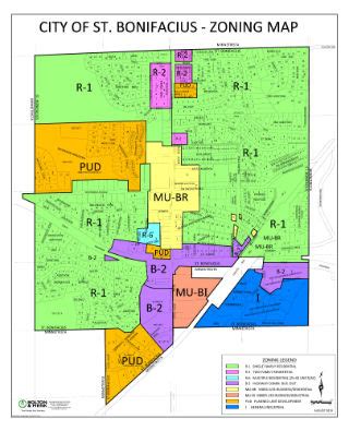 Zoning Map - Planning & Zoning - St. Bonifacius, MN