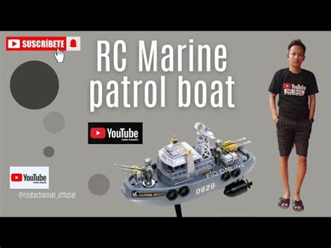 Rc Kapal Perang Marine Patrol Boat Remote Control Paling Mirip Asli Nya