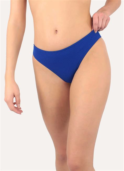 Bas De Maillot De Bain Tanga Bleu Bellagio