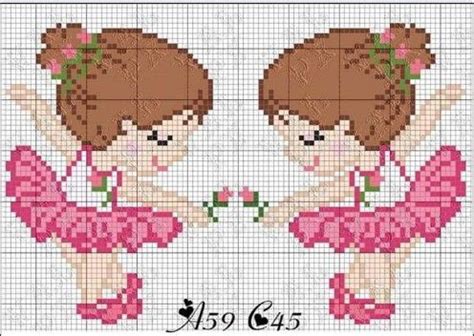 Lidiane Silveira Ponto Cruz Bailarina Ab Baby Cross Stitch Patterns