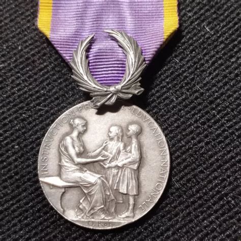 C Belle M Daille Civile Fran Aise En Argent French Medal