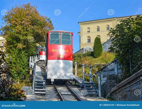 Funicular Cable Car In Salzburg, Austria Editorial Photo ...