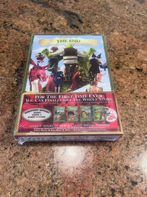 Shrek The Whole Story Dvd Collection 4 Disc BOX Set Brand NEW