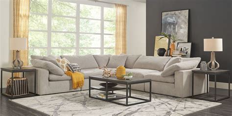 Rooms To Go Grey Leather Sectional - Rooms To Go Leather Sectional ...