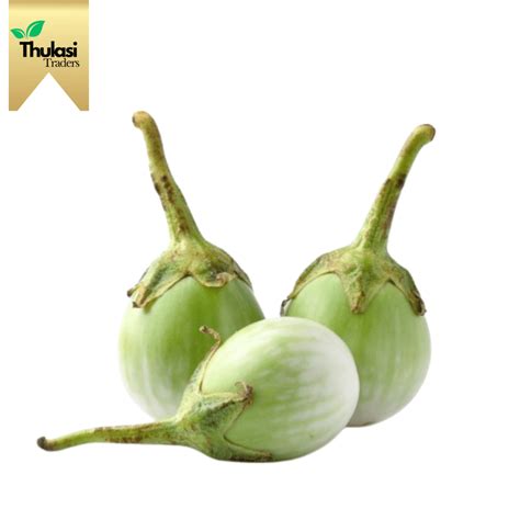 Fresh Green Brinjal - Locally Sourced | Thulasi Traders