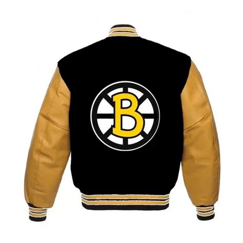 Boston Bruins Classic Varsity Jacket - Bruins-00002