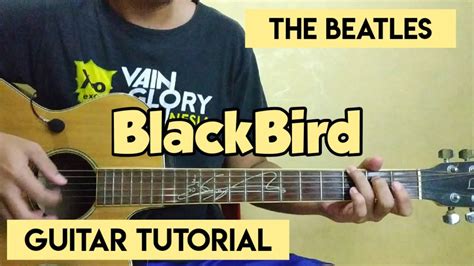 The Beatles Blackbird Guitar Tutorial Youtube