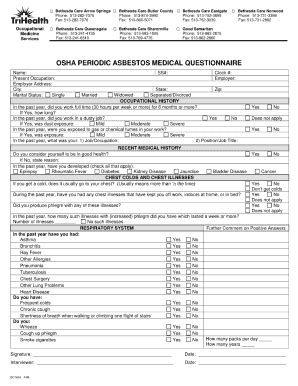 Medical Questionnaire Fill And Sign Printable Template Online