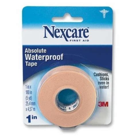 3m Nexcare Absolute 66775 First Aid Waterproof Tape 1 X 180 Pack Of