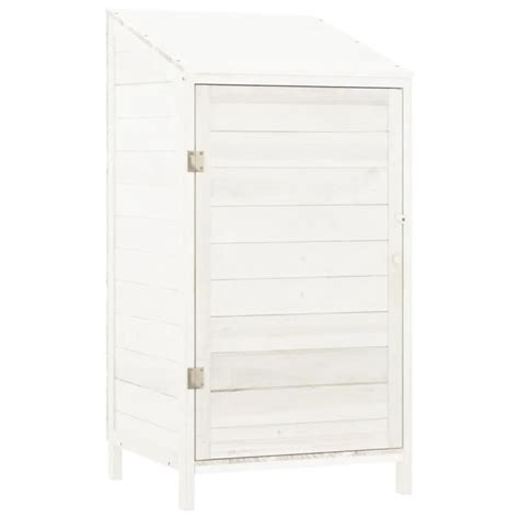 Abri De Jardin Chalet Bao Remise De Jardin Blanc X X Cm Bois