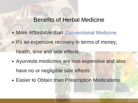 Benefits Of Herbal Medicine