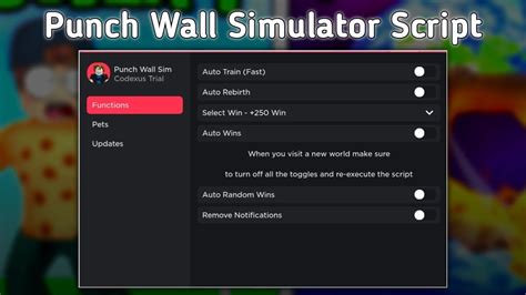 Punch Wall Simulator Script Pastebin YouTube