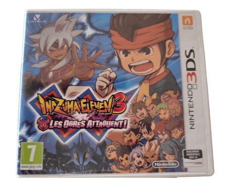 Inazuma Eleven 3 Les Ogres Attaquent 3DS Jeu Football RPG Ultim