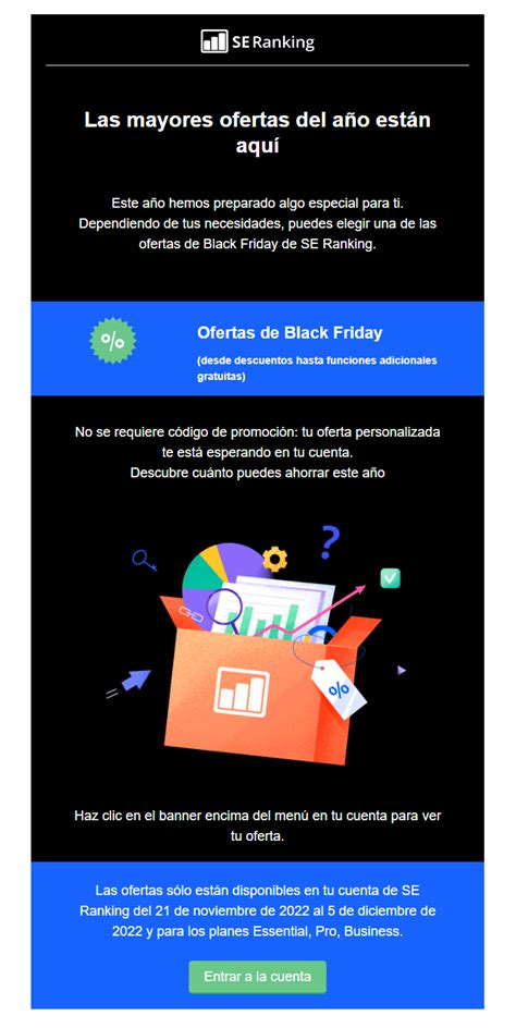 Ejemplos De Email Marketing Ganadores Para Black Friday Escala