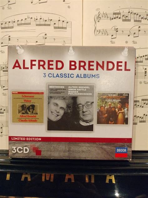 Alfred Brendel 3 Classic Albums Schumann Piano Concerto Beethoven