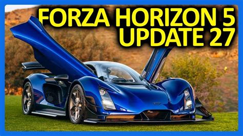 Forza Horizon 5 12 New Cars Widebodies And More Fh5 Update 27