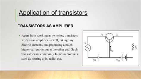 Transistors Physics Project Ppt