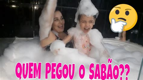 Brincando Na Banheira Com A MamÃe Youtube