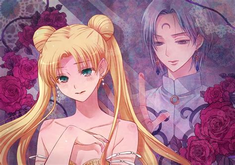 Princess Serenity X Prince Diamond Pretty Rose Bonito Sweet Nice