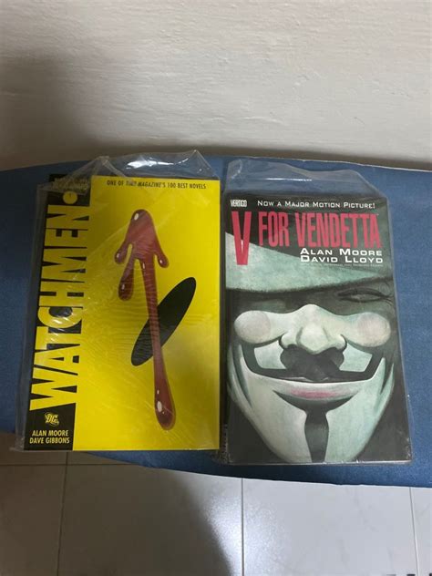 Alan Moore - V for Vendetta and Watchmen, Hobbies & Toys, Books & Magazines, Comics & Manga on ...