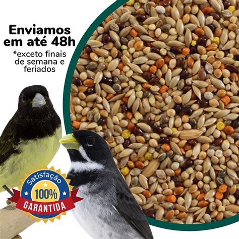 Mistura Premium De Sementes E Extrusadas Linha Gold Mix Para