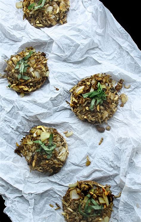 Wild Rice Stuffed Portobellos The Healthy Maven Bloglovin