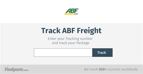 ABF Freight Tracking | Get Updates And Track Your Package In Real-Time