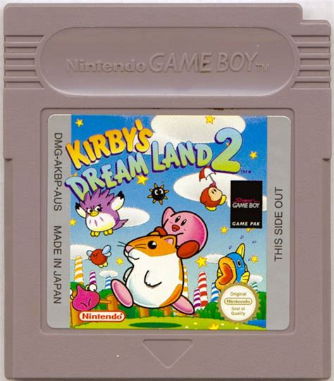 Kirbys Dream Land 2 1995 Game Boy Box Cover Art Mobygames