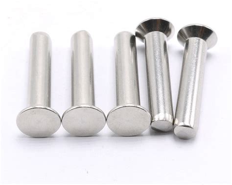 18 8 Flat Head Stainless Steel Solid Rivets Countersunk Head Solid Rivet