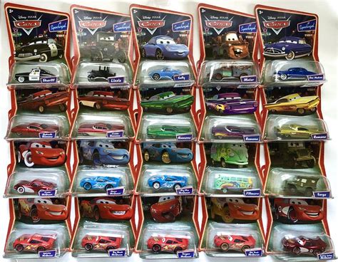 Complete Supercharged Mainline Singles Set Disney Pixar Cars The Toys