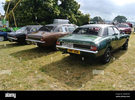 A Trio Of Ford Cortina Mk3 Gt Including A Uren Savage Parked On